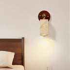 Japanese-Inspired Adjustable Wall Sconce Lamp