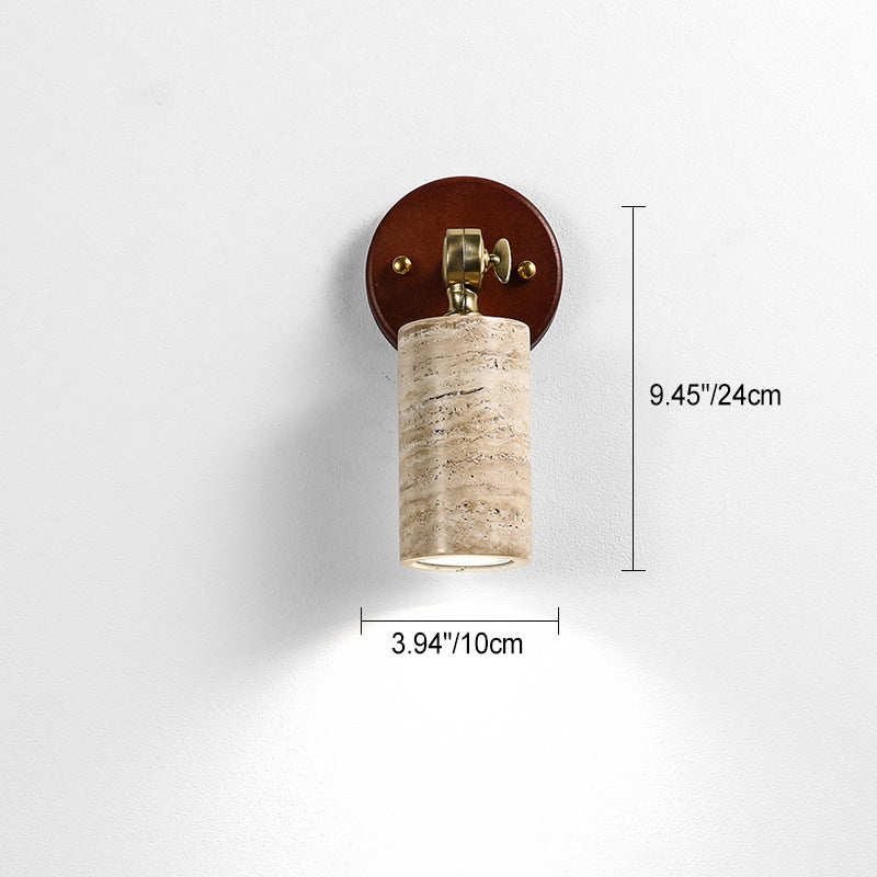 Japanese-Inspired Adjustable Wall Sconce Lamp