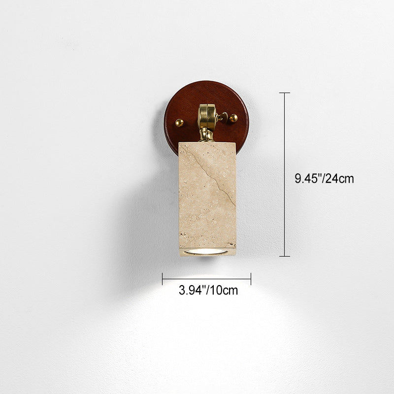 Japanese-Inspired Adjustable Wall Sconce Lamp