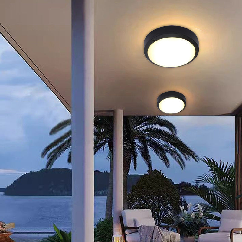 Premium Waterproof Round LED Outdoor Ceiling Light