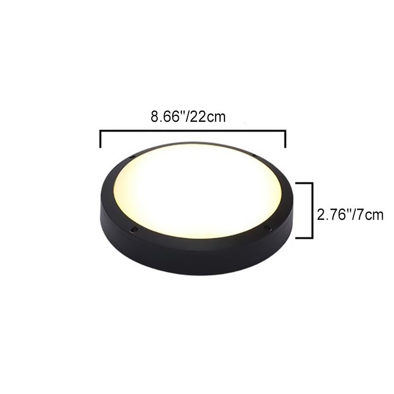 Premium Waterproof Round LED Outdoor Ceiling Light