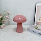 Nordic Mushroom Glass USB LED Table Lamp for Bedroom