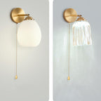 French Dome Glass Wall Sconce