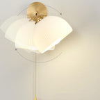 French Dome Glass Wall Sconce