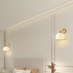French Dome Glass Wall Sconce