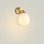 French Dome Glass Wall Sconce