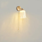 French Dome Glass Wall Sconce