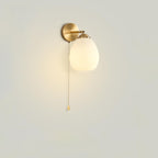 French Dome Glass Wall Sconce
