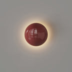 Minimalist Iron Round LED Wall Sconce