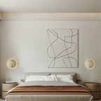 Minimalist Iron Round LED Wall Sconce