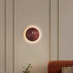 Minimalist Iron Round LED Wall Sconce