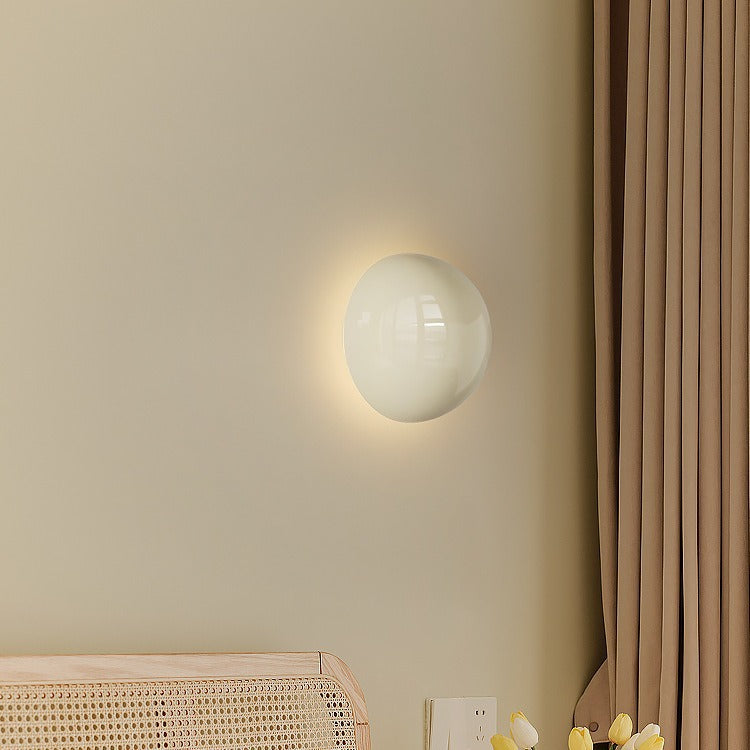 Minimalist Iron Round LED Wall Sconce