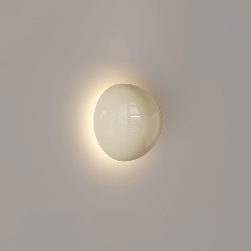 Minimalist Iron Round LED Wall Sconce