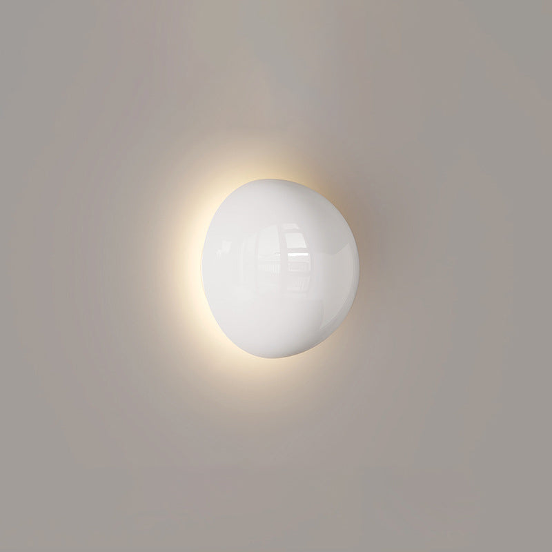 Minimalist Iron Round LED Wall Sconce