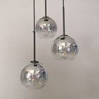 Luxury Gradient Glass Globe Pendant Light - 1-Light for Dining Room
