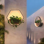 Scandinavian Waterproof LED Outdoor Wall Sconce - Round