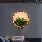 Scandinavian Waterproof LED Outdoor Wall Sconce - Round
