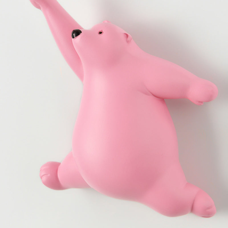 Scandinavian Bear Balloon Wall Sconce