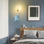 Scandinavian Bear Balloon Wall Sconce