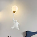 Scandinavian Bear Balloon Wall Sconce