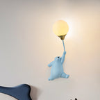 Scandinavian Bear Balloon Wall Sconce