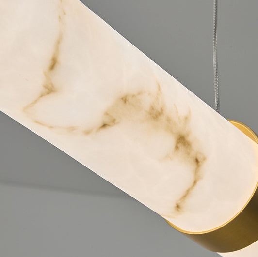 Luxe Textured Cylinder LED Pendant
