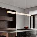 Luxe Textured Cylinder LED Pendant