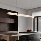 Luxe Textured Cylinder LED Pendant