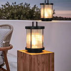 Premium Modern Solar Waterproof Outdoor Cylinder Light