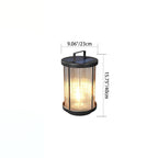 Premium Modern Solar Waterproof Outdoor Cylinder Light