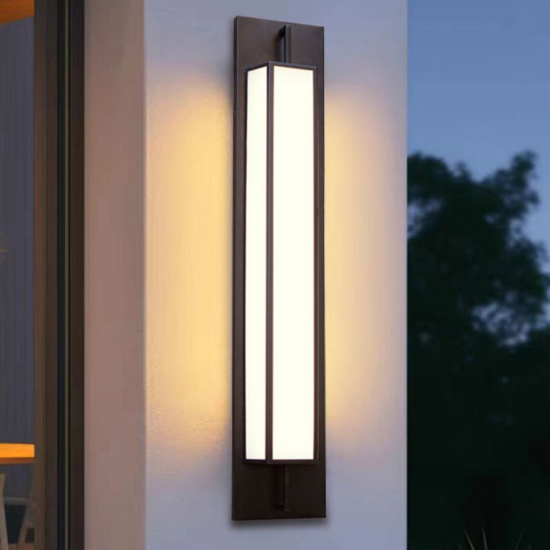 Premium Waterproof Stainless Steel LED Outdoor Wall Sconce