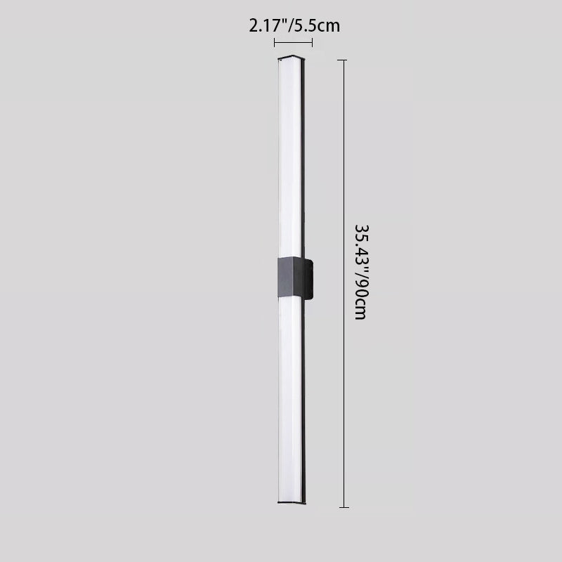 Premium Waterproof Aluminum Rectangle Outdoor Wall Sconce
