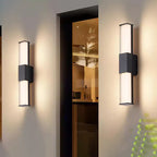 Premium Waterproof Aluminum Rectangle Outdoor Wall Sconce