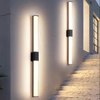 Premium Waterproof Aluminum Rectangle Outdoor Wall Sconce
