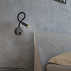 Minimalist Iron LED Reading Wall Sconce