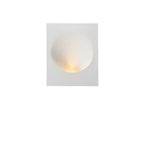 Minimalist Round Recessed 1-Light Sconce