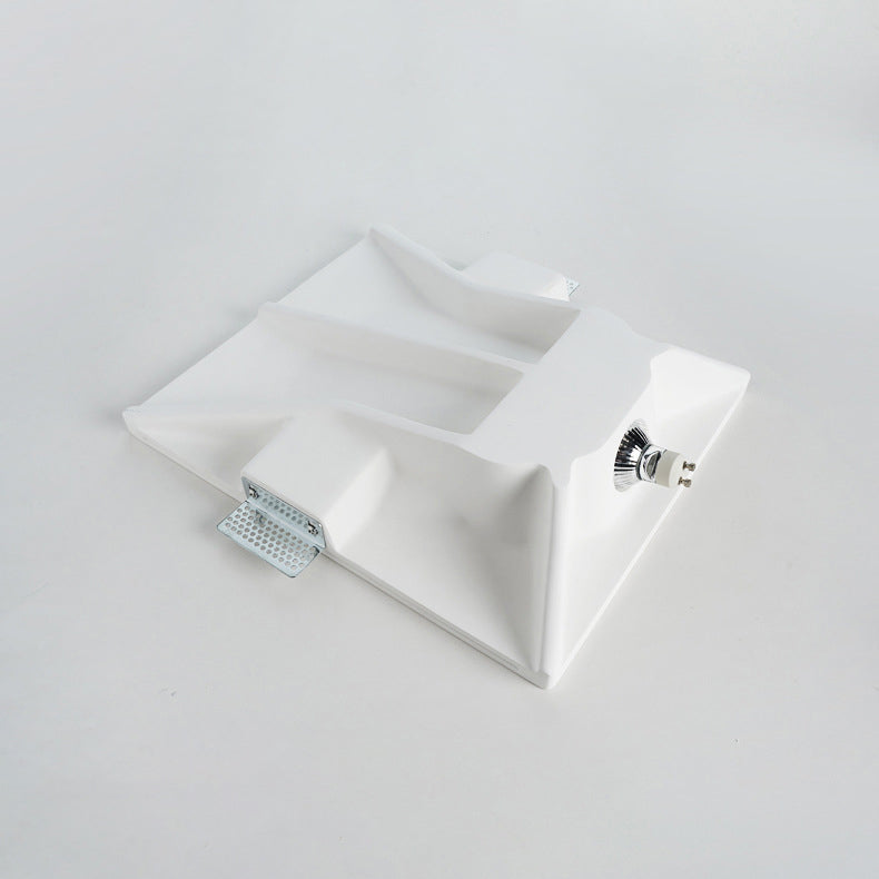 Minimalist Round Recessed 1-Light Sconce