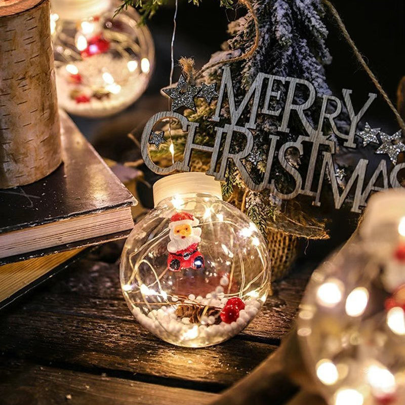 Modern LED Snowman Christmas Tree String Lights