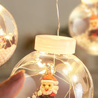 Modern LED Snowman Christmas Tree String Lights