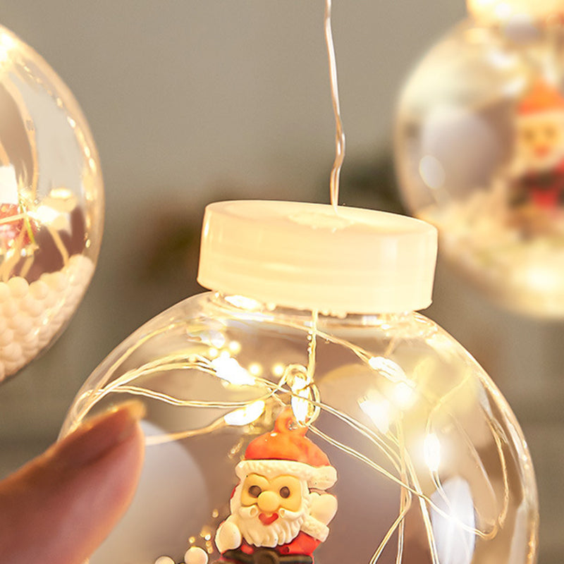 Modern LED Snowman Christmas Tree String Lights