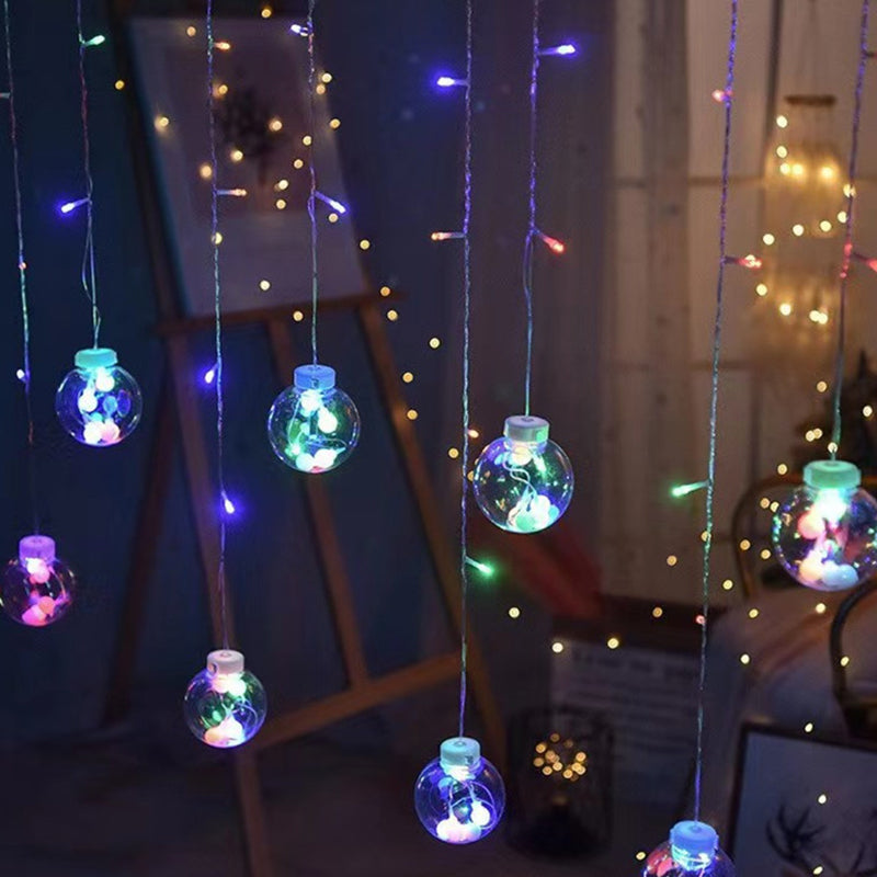 Modern LED Snowman Christmas Tree String Lights