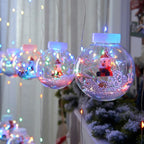 Modern LED Snowman Christmas Tree String Lights