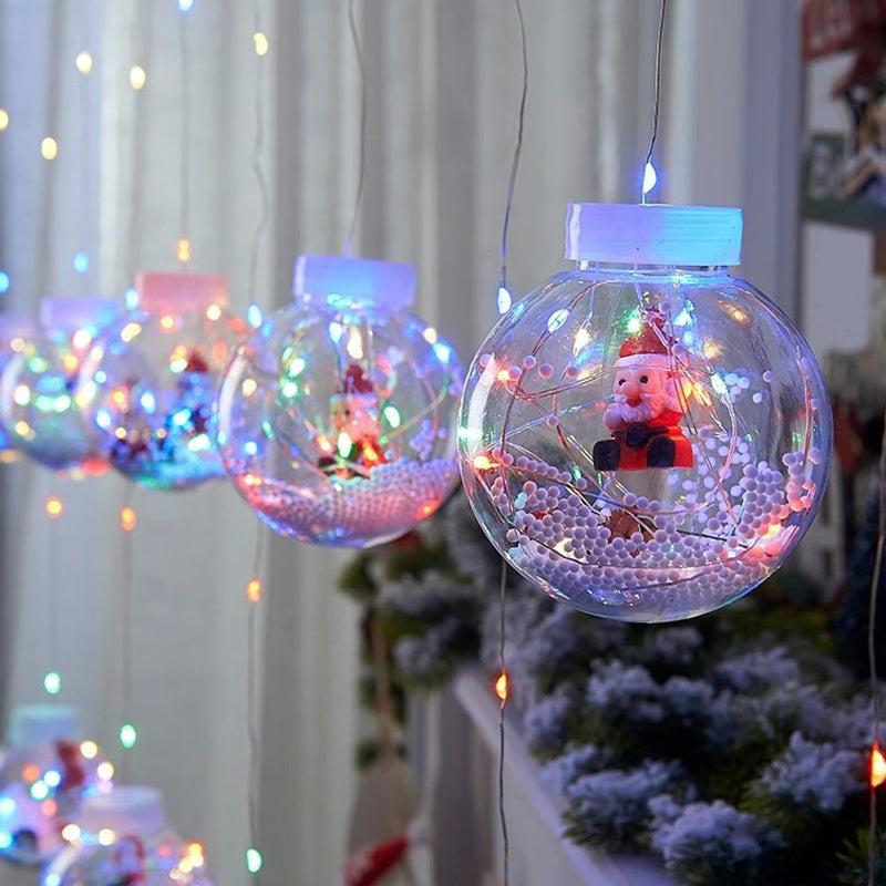 Modern LED Snowman Christmas Tree String Lights