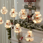 Modern LED Snowman Christmas Tree String Lights