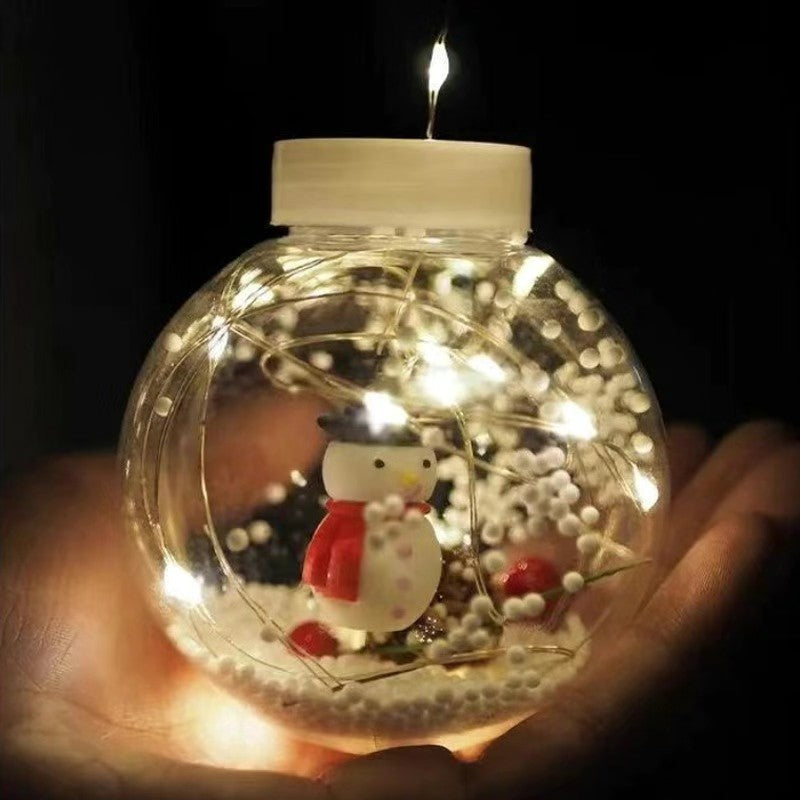Modern LED Snowman Christmas Tree String Lights