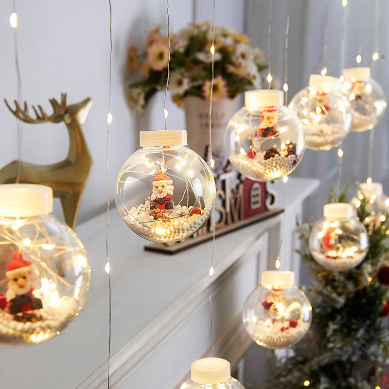 Modern LED Snowman Christmas Tree String Lights