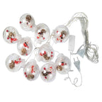 Modern LED Snowman Christmas Tree String Lights