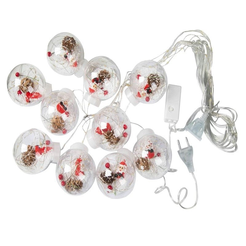 Modern LED Snowman Christmas Tree String Lights