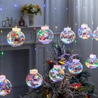 Modern LED Snowman Christmas Tree String Lights