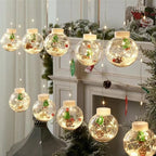 Modern LED Snowman Christmas Tree String Lights